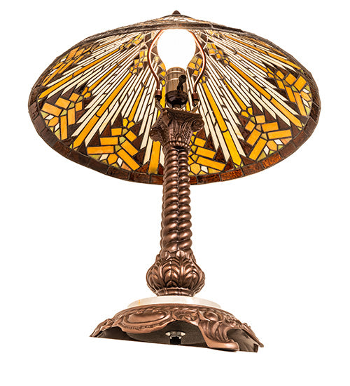Meyda Lighting Lighting 23" High Nuevo II Cone Table Lamp