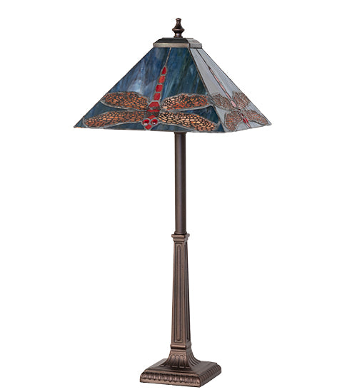 Meyda Lighting Lighting 23" High Prairie Dragonfly Buffet Lamp