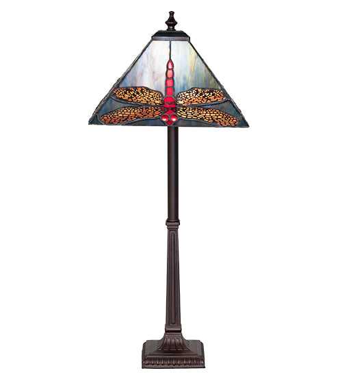 Meyda Lighting Lighting 23" High Prairie Dragonfly Buffet Lamp