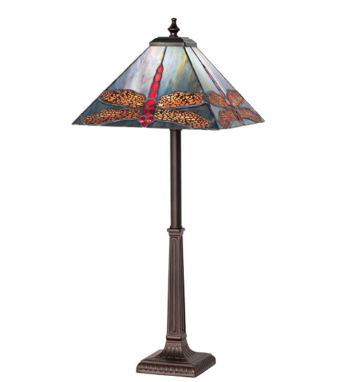 Meyda Lighting Lighting 23" High Prairie Dragonfly Buffet Lamp