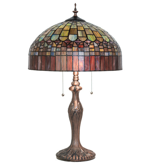 Meyda Lighting Lighting 23" High Tiffany Candice Table Lamp