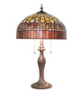 Meyda Lighting Lighting 23" High Tiffany Candice Table Lamp