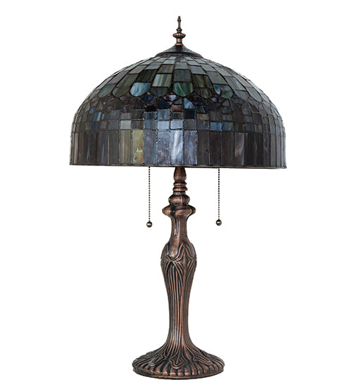 Meyda Lighting Lighting 23" High Tiffany Candice Table Lamp