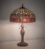 Meyda Lighting Lighting 23" High Tiffany Candice Table Lamp