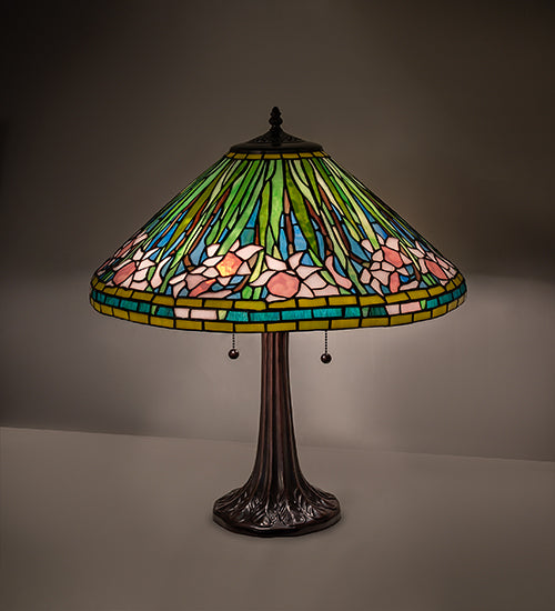 Meyda Lighting Lighting 23" High Tiffany Daffodil Table Lamp
