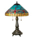 Meyda Lighting Lighting 23" High Tiffany Dragonfly Table Lamp