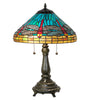 Meyda Lighting Lighting 23" High Tiffany Dragonfly Table Lamp