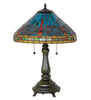Meyda Lighting Lighting 23" High Tiffany Dragonfly Table Lamp