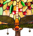 Meyda Lighting Lighting 23" High Tiffany Hanginghead Dragonfly Table Lamp