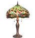 Meyda Lighting Lighting 23" High Tiffany Hanginghead Dragonfly Table Lamp
