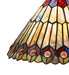 Meyda Lighting Lighting 23" High Tiffany Jeweled Peacock Buffet Lamp