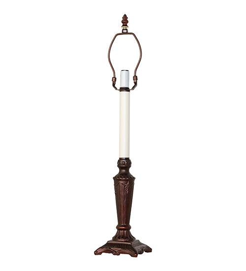 Meyda Lighting Lighting 23" High Tiffany Jeweled Peacock Buffet Lamp
