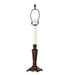 Meyda Lighting Lighting 23" High Tiffany Jeweled Peacock Buffet Lamp