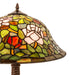 Meyda Lighting Lighting 23" High Tiffany Rosebush Table Lamp