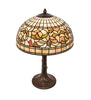 Meyda Lighting Lighting 23" High Tiffany Turning Leaf Table Lamp