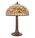 Meyda Lighting Lighting 23" High Tiffany Turning Leaf Table Lamp