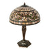 Meyda Lighting Lighting 23" High Tiffany Turning Leaf Table Lamp
