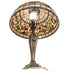 Meyda Lighting Lighting 23" High Tiffany Turning Leaf Table Lamp