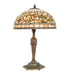 Meyda Lighting Lighting 23" High Tiffany Turning Leaf Table Lamp