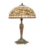 Meyda Lighting Lighting 23" High Tiffany Turning Leaf Table Lamp
