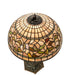 Meyda Lighting Lighting 23" High Tiffany Turning Leaf Table Lamp