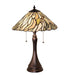 Meyda Lighting Lighting 23" High Willow Jadestone Table Lamp