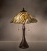 Meyda Lighting Lighting 23" High Willow Jadestone Table Lamp