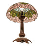 Meyda Lighting Lighting 23" Wide Tiffany Cabbage Rose Table Lamp