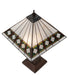 Meyda Lighting Lighting 24" High Diamond Band Mission Table Lamp