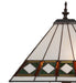 Meyda Lighting Lighting 24" High Diamond Band Mission Table Lamp