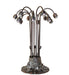 Meyda Lighting Lighting 24" High Lavender Tiffany Pond Lily 12 Light Table Lamp