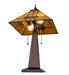 Meyda Lighting Lighting 24" High Martini Mission Table Lamp