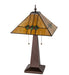 Meyda Lighting Lighting 24" High Martini Mission Table Lamp