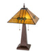 Meyda Lighting Lighting 24" High Martini Mission Table Lamp