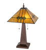 Meyda Lighting Lighting 24" High Martini Mission Table Lamp