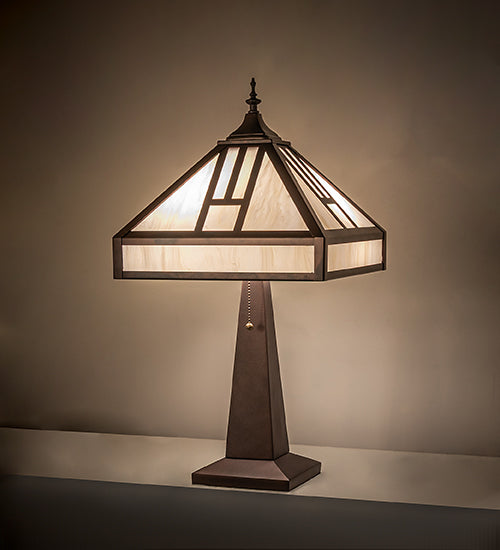 Meyda Lighting Lighting 24" High Mission Table Lamp