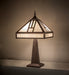 Meyda Lighting Lighting 24" High Mission Table Lamp