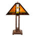 Meyda Lighting Lighting 24" High Montana Mission Table Lamp