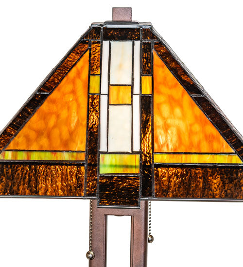 Meyda Lighting Lighting 24" High Montana Mission Table Lamp
