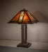 Meyda Lighting Lighting 24" High Montana Mission Table Lamp