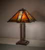 Meyda Lighting Lighting 24" High Montana Mission Table Lamp