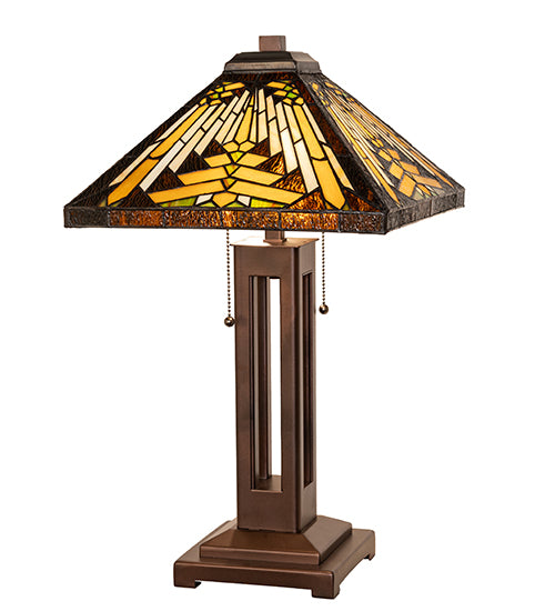 Meyda Lighting Lighting 24" High Nuevo Mission Table Lamp