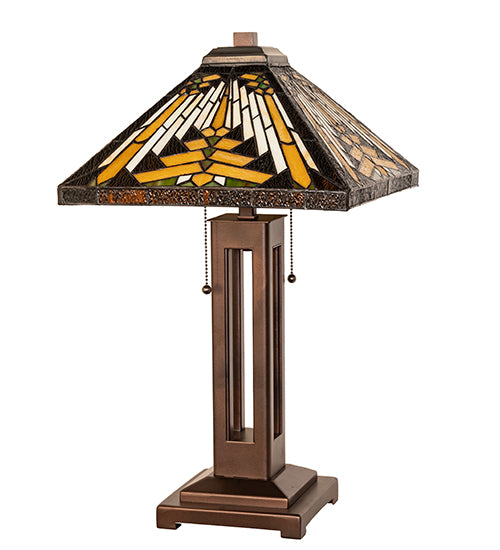 Meyda Lighting Lighting 24" High Nuevo Mission Table Lamp