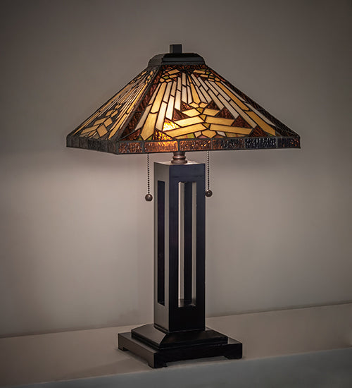 Meyda Lighting Lighting 24" High Nuevo Mission Table Lamp