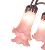 Meyda Lighting Lighting 24" High Pink Tiffany Pond Lily 12 Light Table Lamp