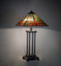 Meyda Lighting Lighting 24" High Prairie Dragonfly Table Lamp