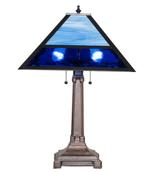 Meyda Lighting Lighting 24" High Split Mission Table Lamp