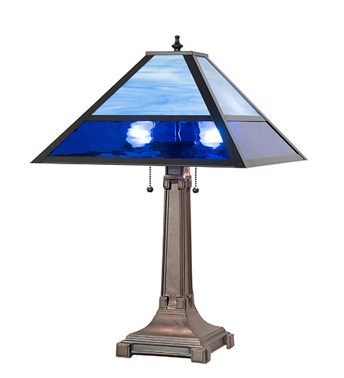 Meyda Lighting Lighting 24" High Split Mission Table Lamp