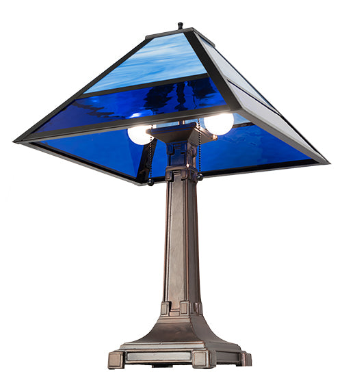 Meyda Lighting Lighting 24" High Split Mission Table Lamp