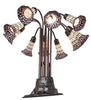 Meyda Lighting Lighting 24" High Stained Glass Pond Lily 10 Light Table Lamp
